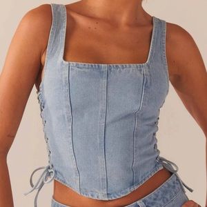 Peppermayo Denim Top